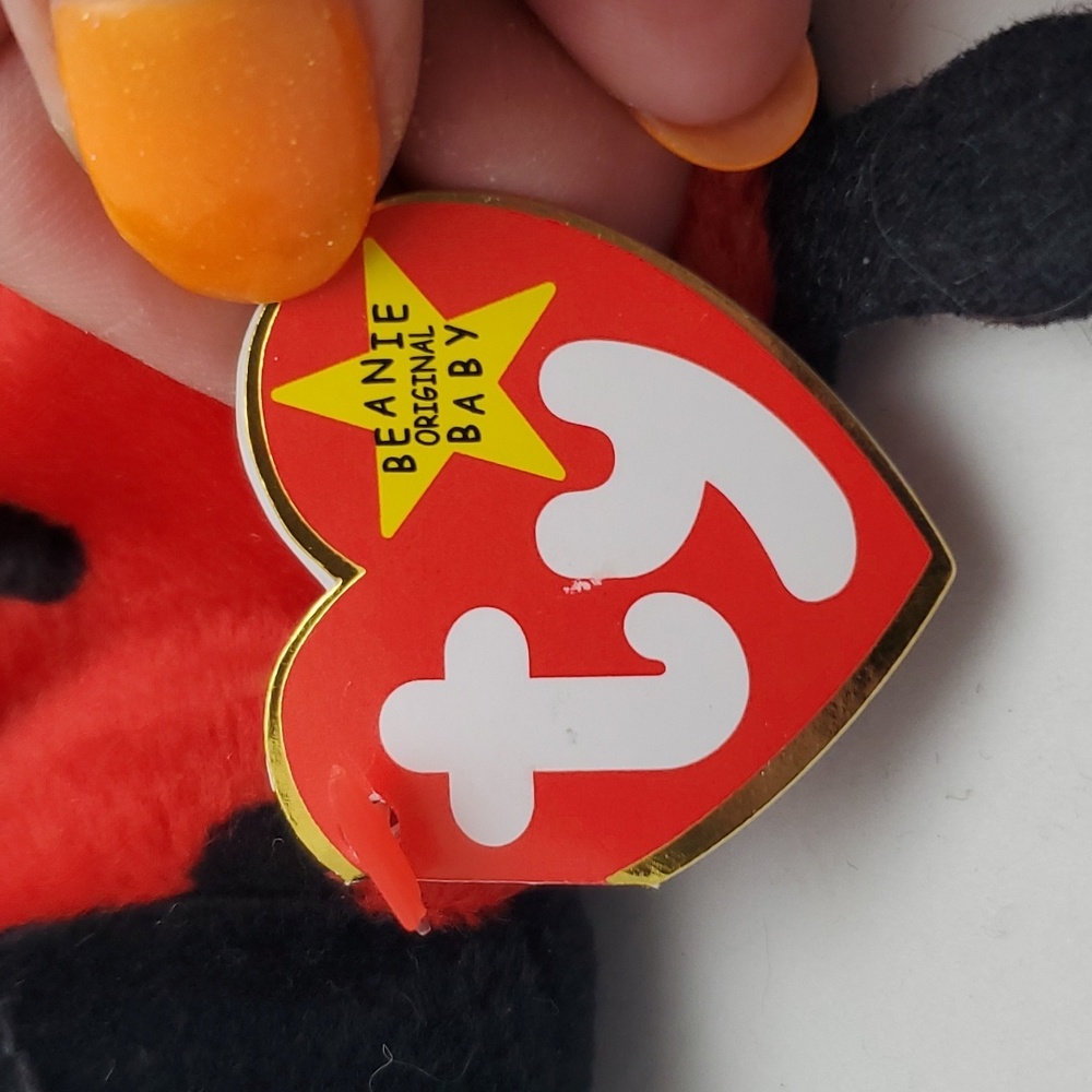 Lucky the Ladybug Beanie Baby - Picture 4 of 6